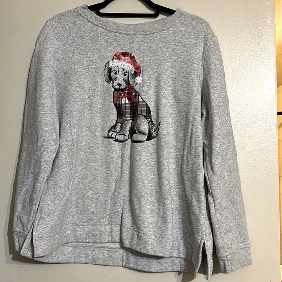 Karen Scott Christmas pullover - Picture 1 of 5